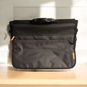 Microsoft Impact Messenger Bag‎ for 17.3" Laptops (Orange Trim) W/ Strap
